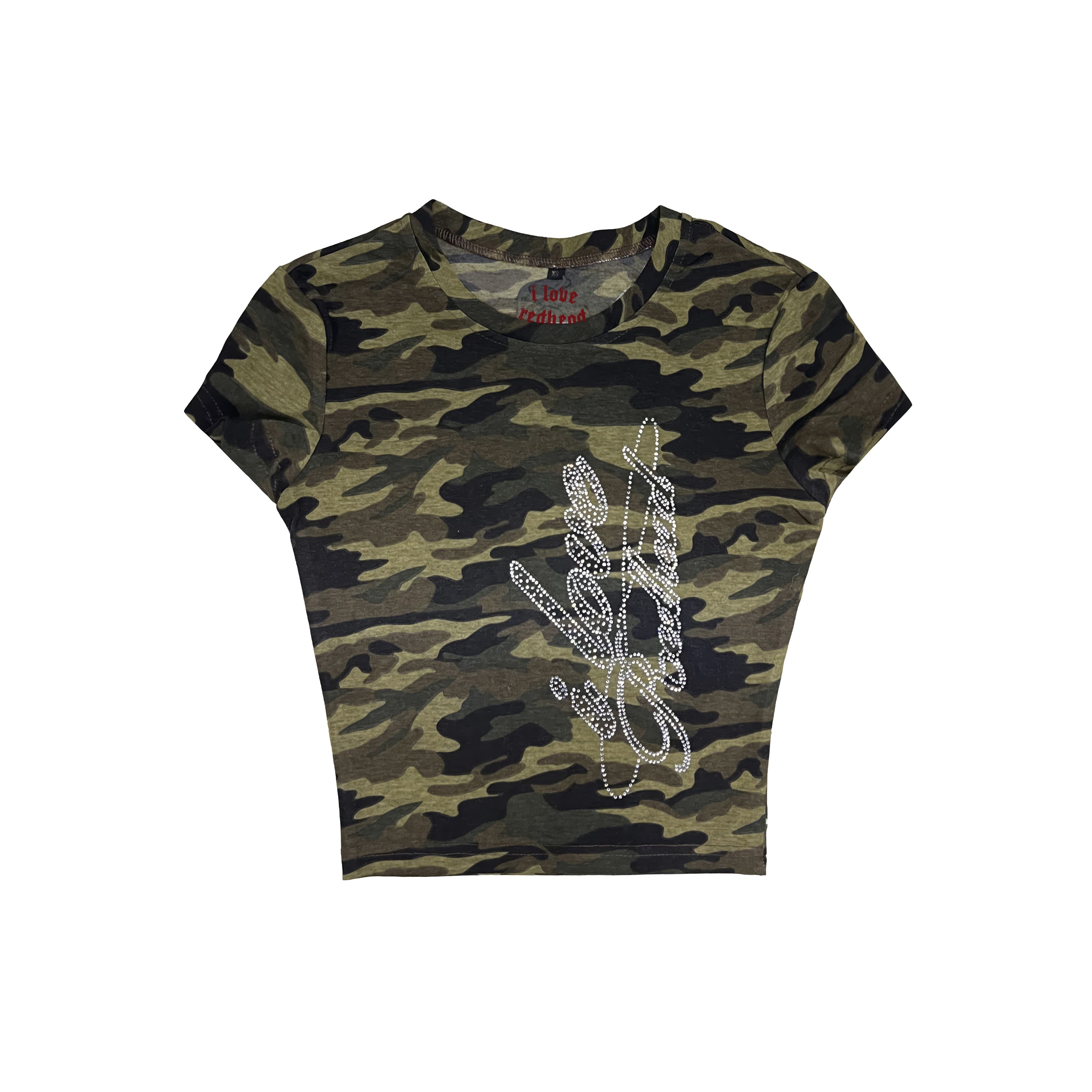 T-SHIRT "I <3REDHEAD" CAMO