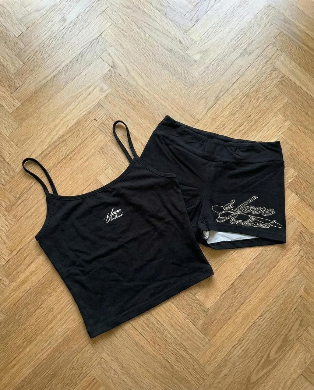 TOP "I <3REDHEAD" BLACK