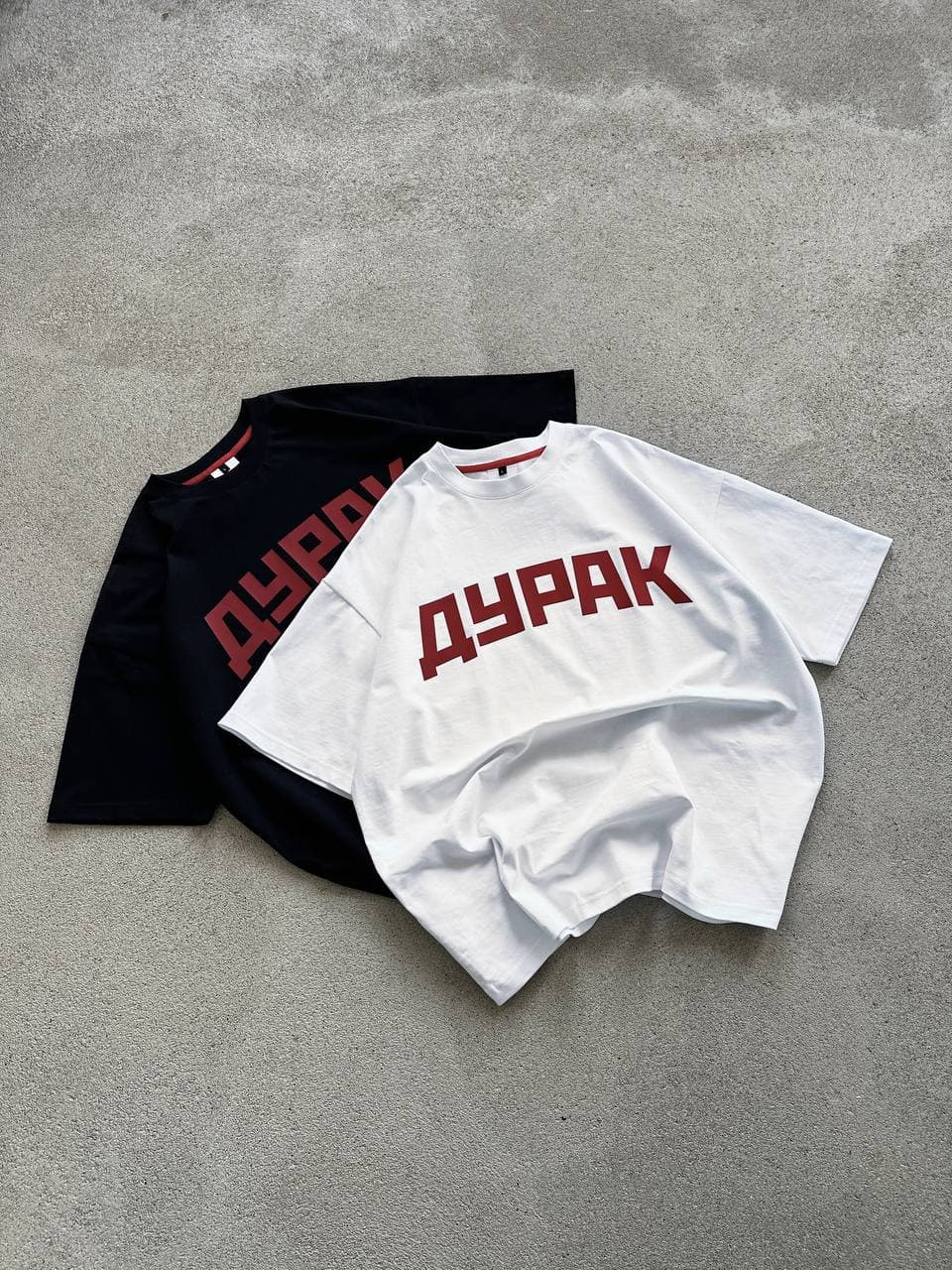 T-SHIRT "ДУРАК" WHITE