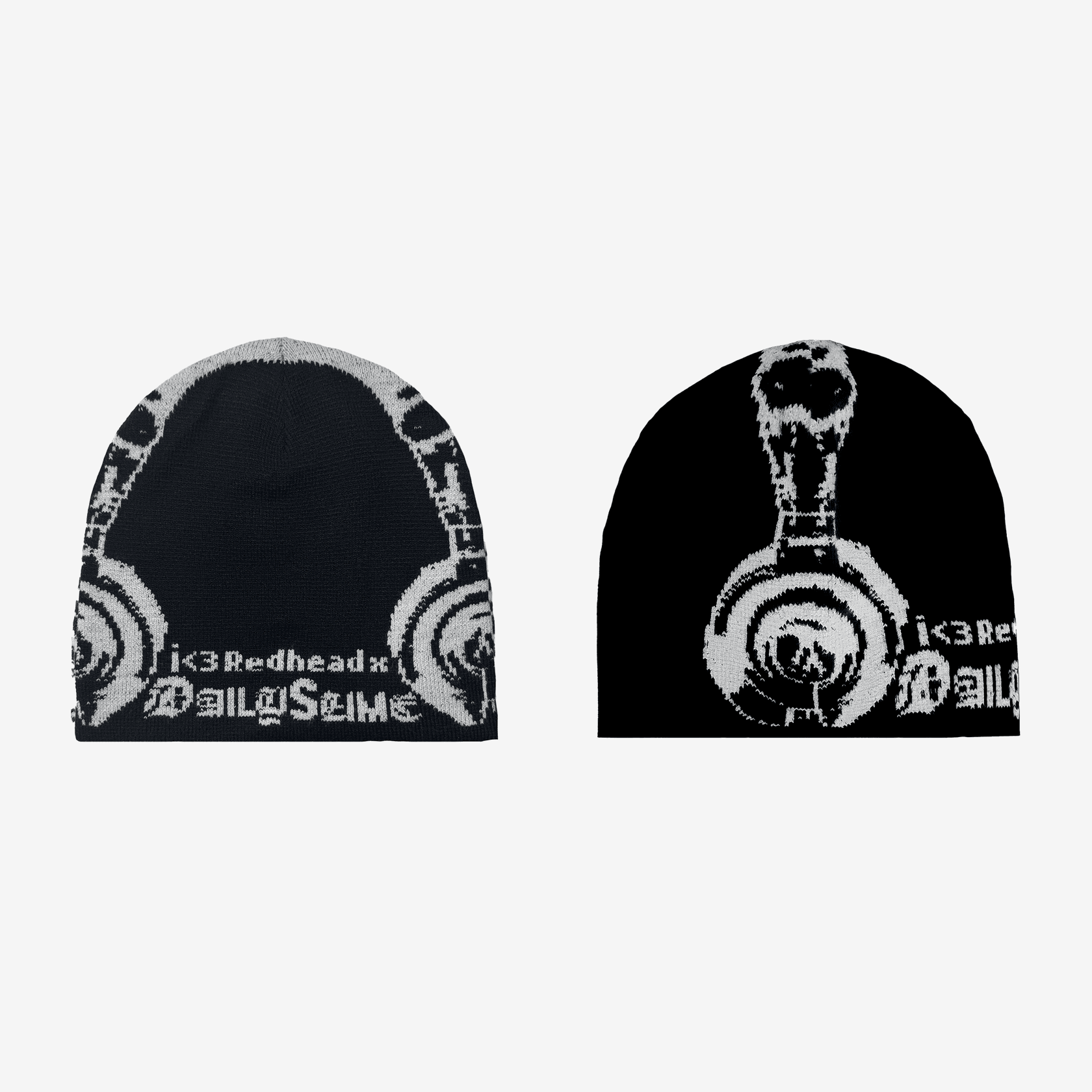 HAT REDHEAD X DAILY SLIME HEADPHONES BLACK