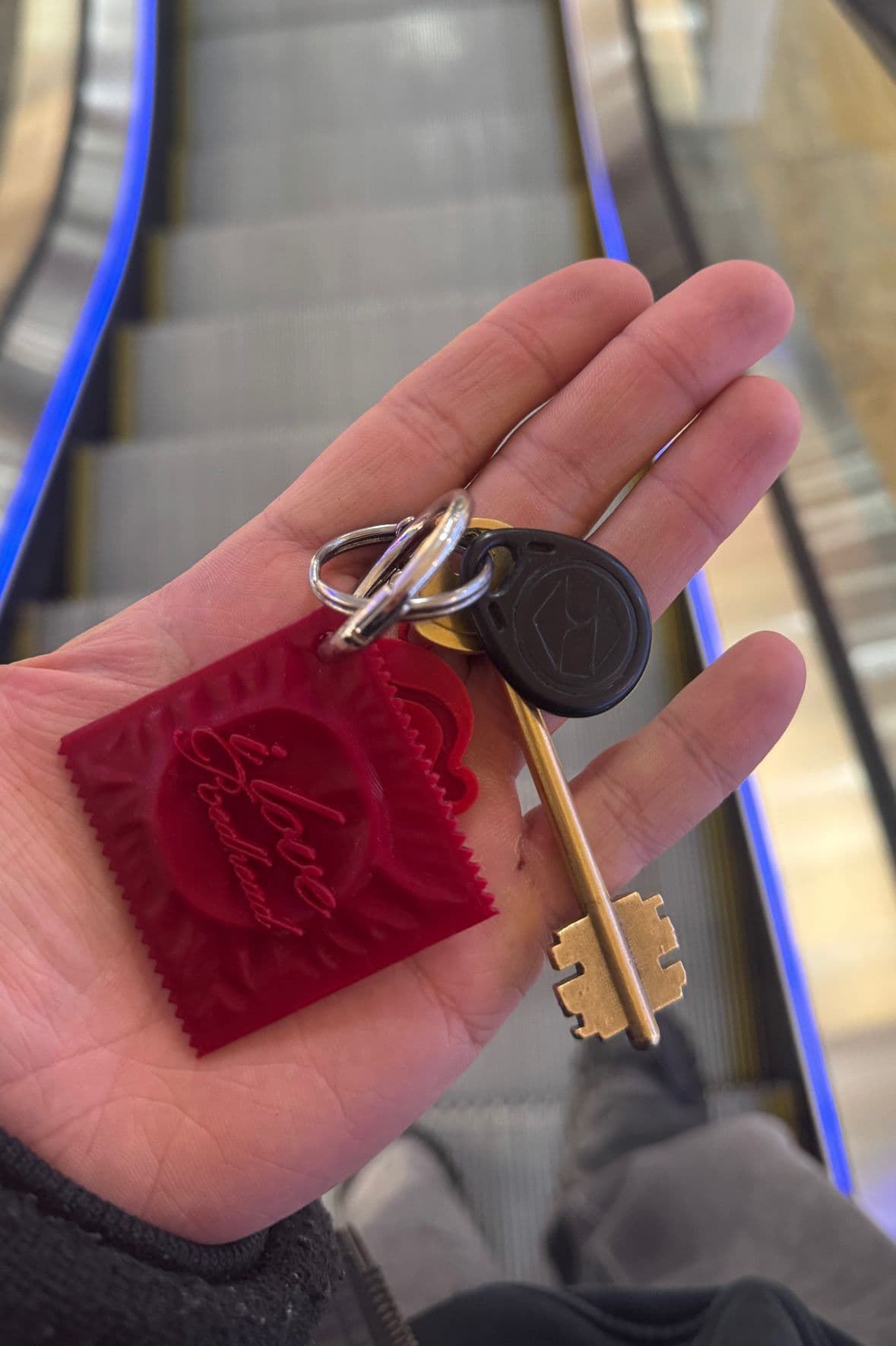 KEYCHAIN CONDOM