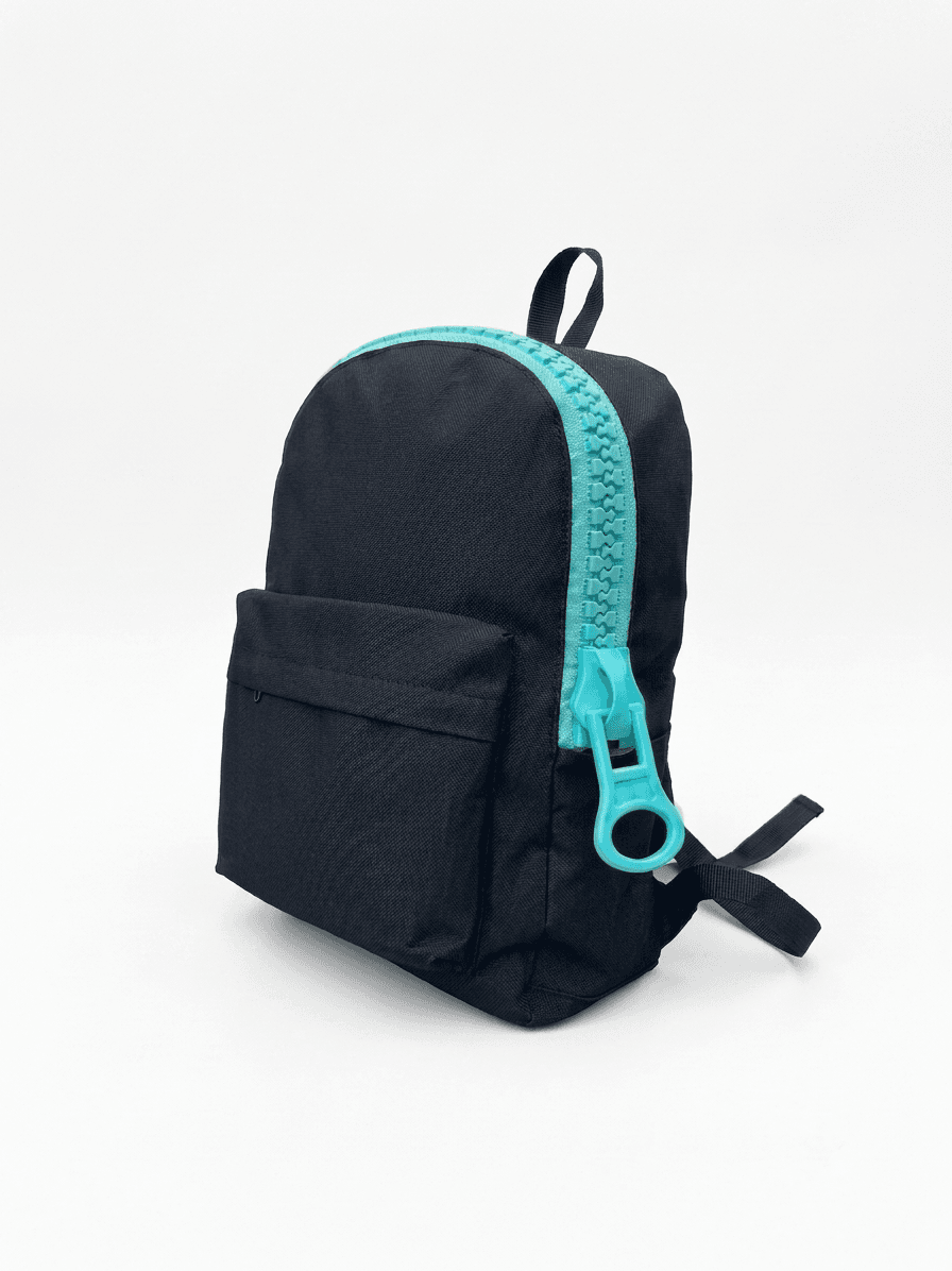 BIG ZIP SCHOOL BAG