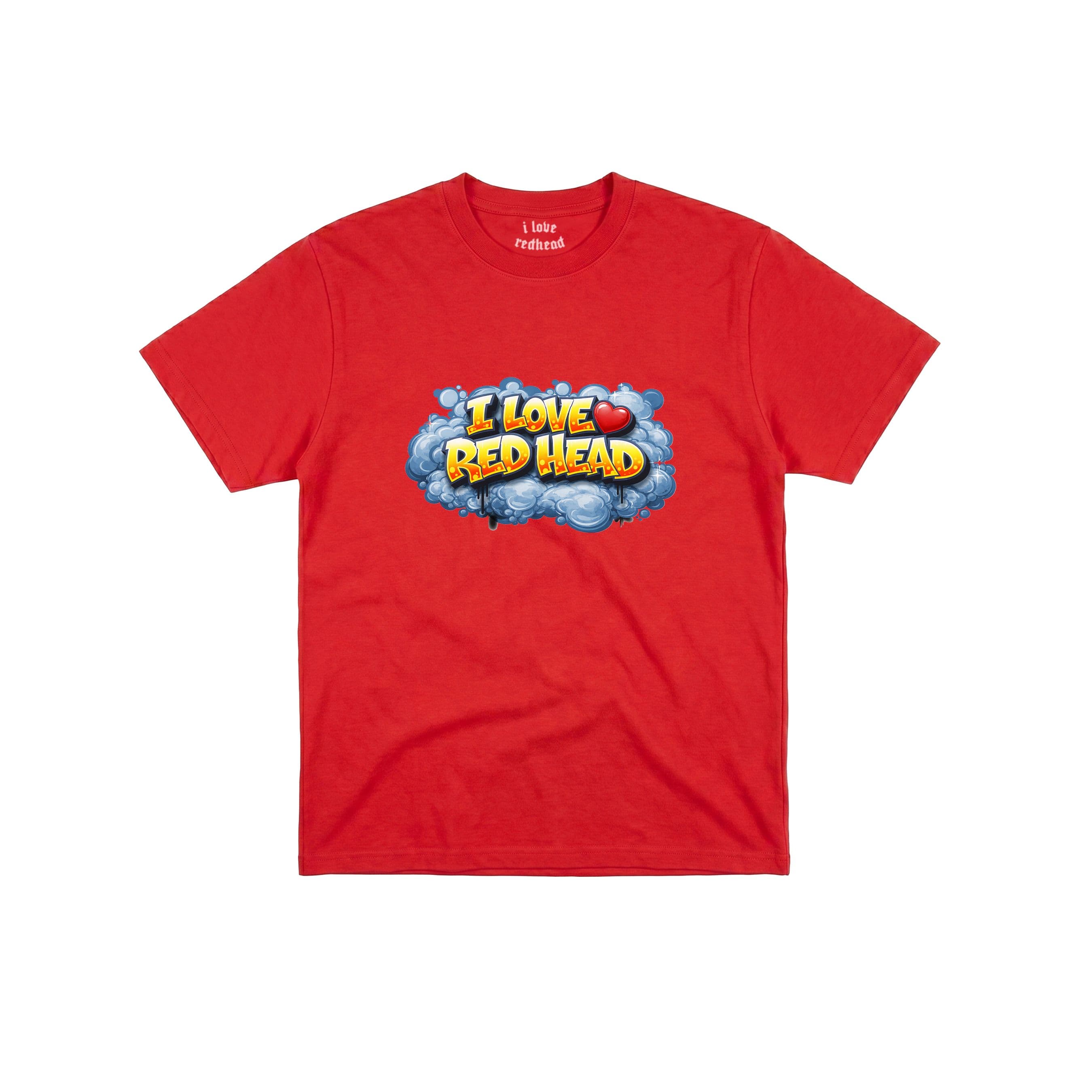 T-SHIRT "SUBWAY GRAFFITI" RED